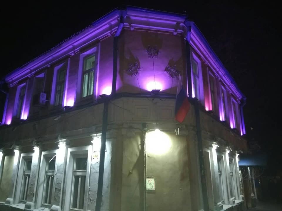 «Фиолетовая» акция в Ульяновске