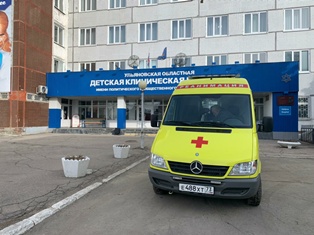 В Ульяновской областной детской больнице появилось два реанимобиля